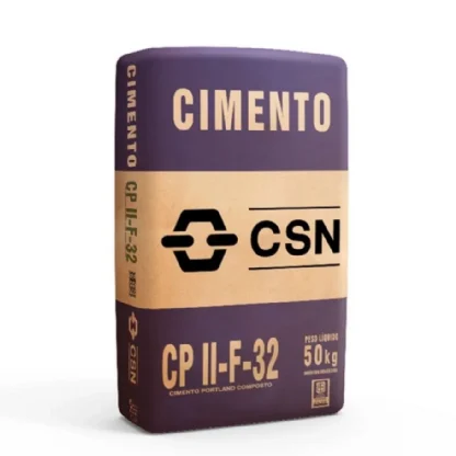 Cimento CSN CPII - F32 Saco 50 Kg