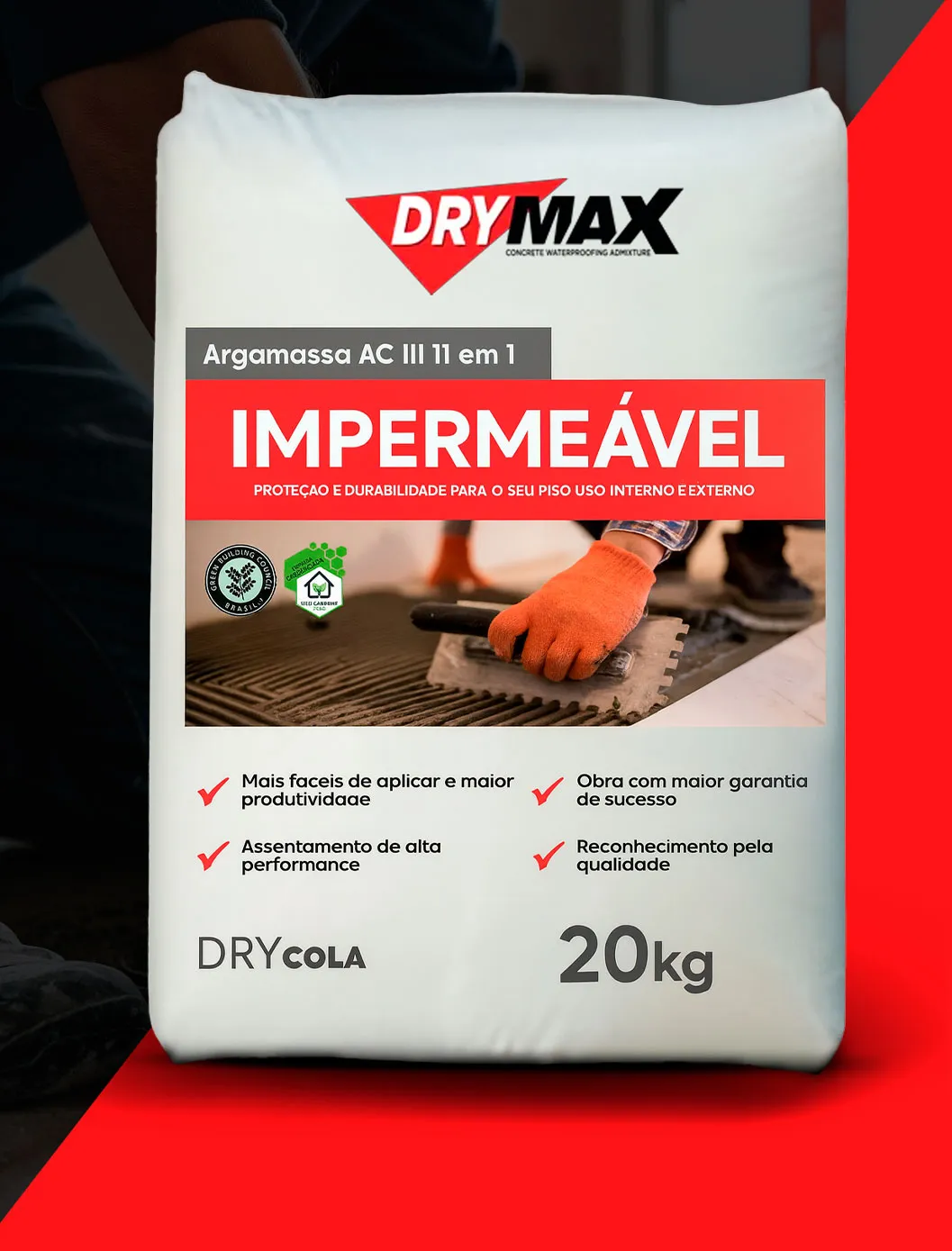 Argamassa AC III 11 em 1 - 20 kg