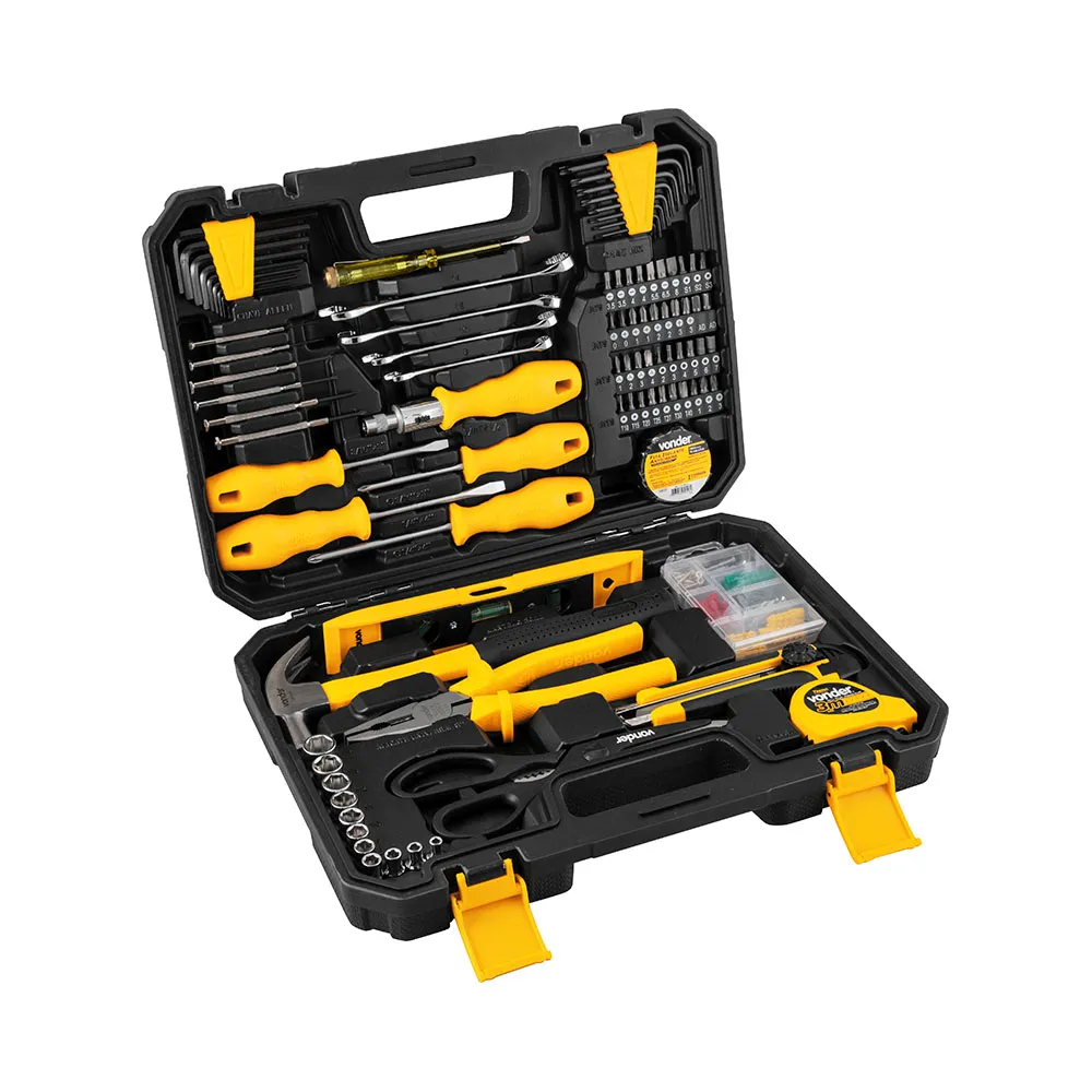 Jogo de Ferramentas com 163 Peças Vonder - Jogo de Ferramentas com 163 Peças Vonder