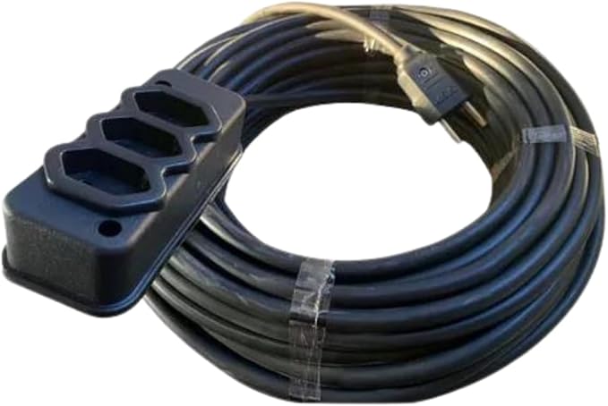 Extensão Elétrica 30 Metros 10a/20a Cabo Pp 2x2,5 Bivolt 127V/ 220V Reforçada