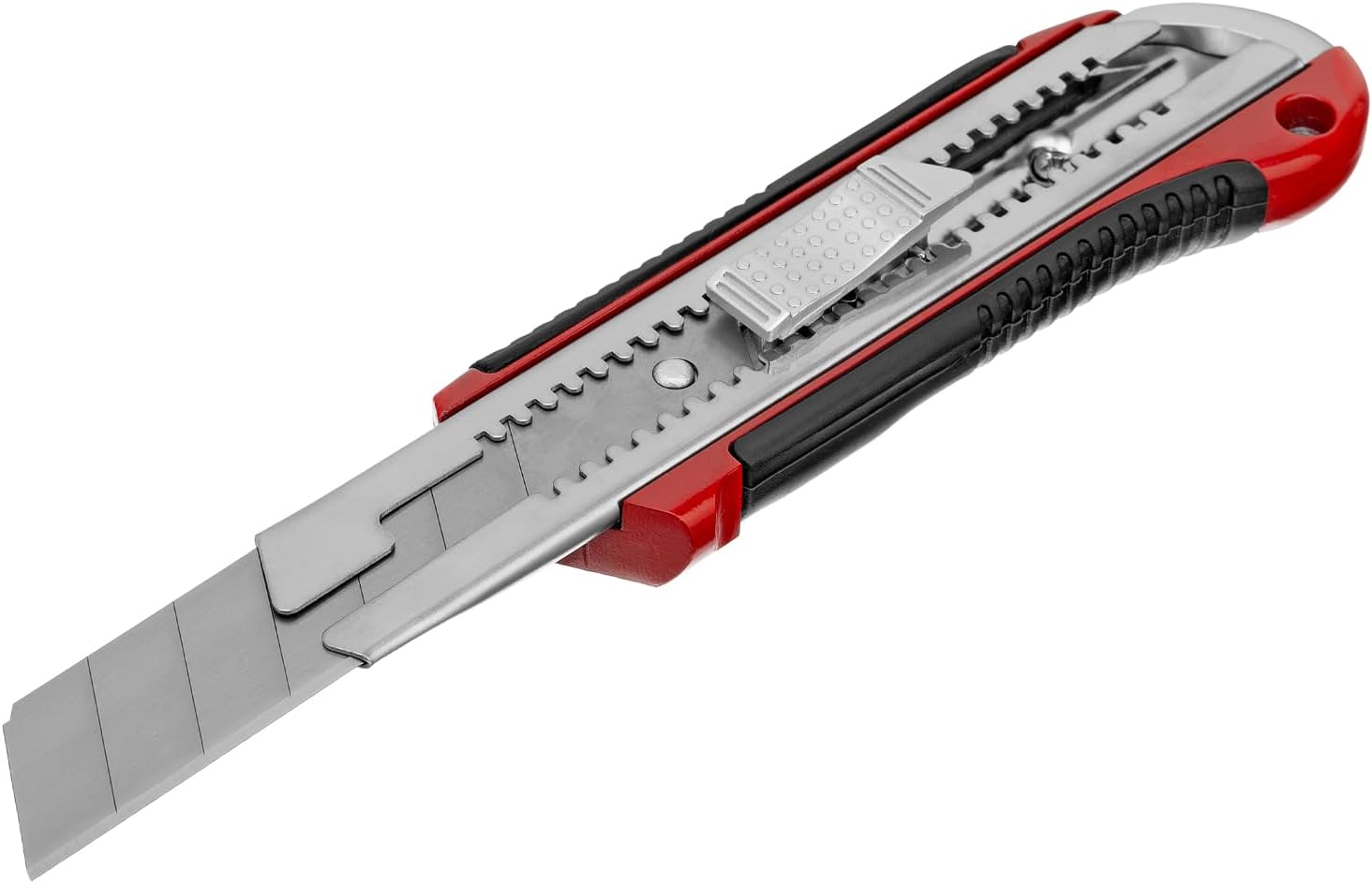 MTX Estilete Profissional com Lâmina de 25 mm, Lâmina Retrátil com Ponta de Metal, Alta Precisão e Durabilidade