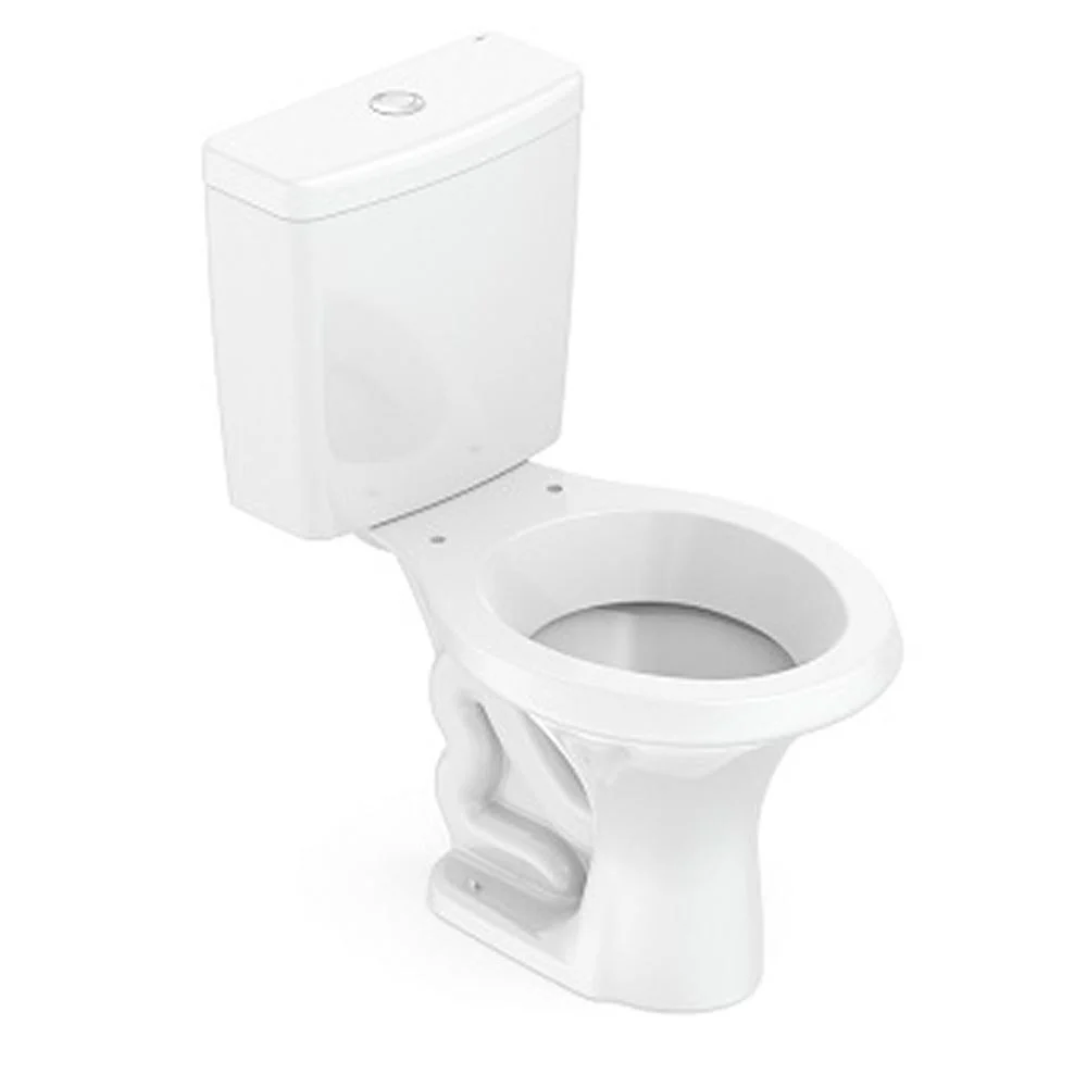 Bacia com Caixa Acoplada Branco - Santa Clara