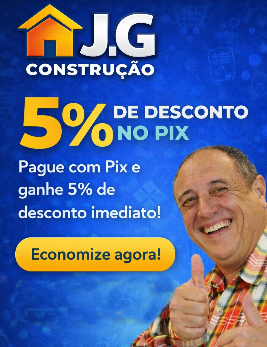 5% de desconto no PIX